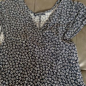 Brandy Melville Classic Wrap Romper one size